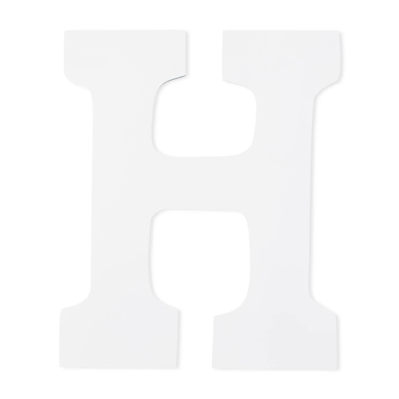 6 Pack: 9" White MDF Whimsy Letter by Make Market®